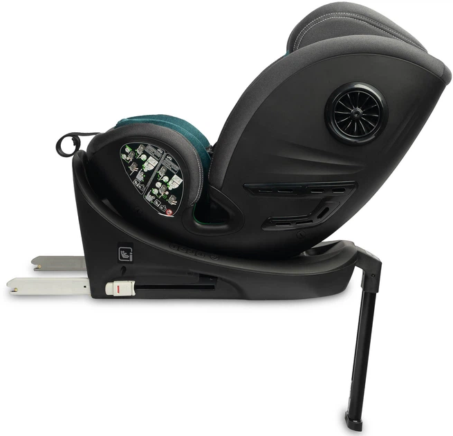 Автокрісло Caretero Fortis I-Size Isofix від 40 см до 150 см Смарагдове TERO-18563 (5908310394862) - зображення 9