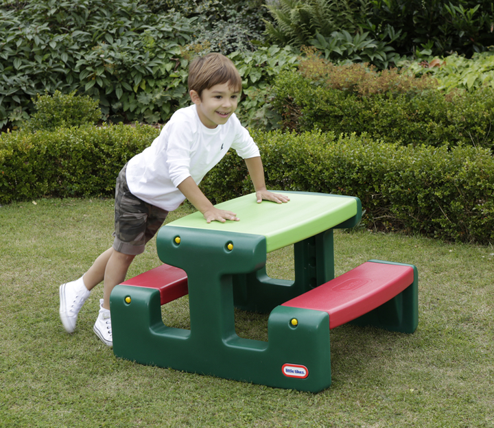 Stół piknikowy dla dzieci Little Tikes Junior Picnic Table Evergreen (0050743427183) - obraz 4
