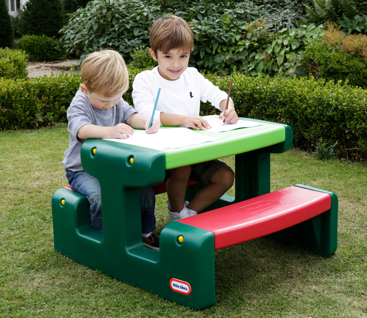 Stół piknikowy dla dzieci Little Tikes Junior Picnic Table Evergreen (0050743427183) - obraz 3