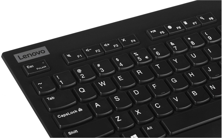 Klawiatura przewodowa Lenovo Keyboard II Smartcard USB US Black (4Y41B69357) - obraz 3