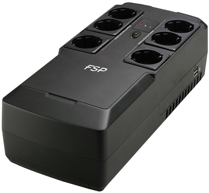 ДБЖ FSP NanoFit 600 600ВА/360Вт (PPF6000624) - зображення 1