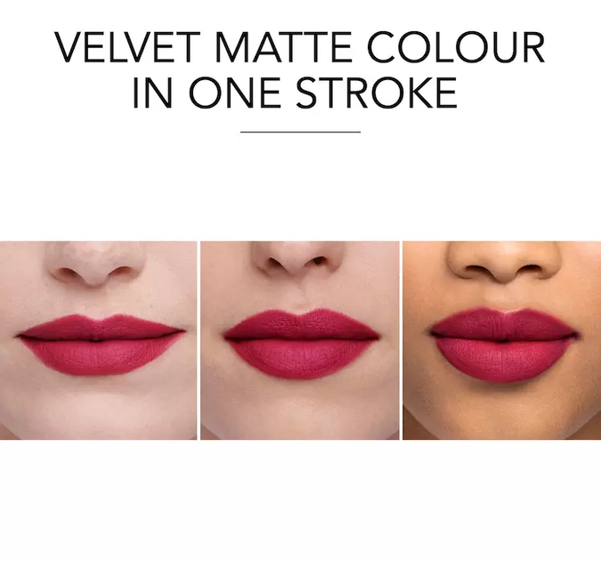 Помада для губ Bourjois Rouge Velvet Матова 09 Fuchsia Bottec 2.4 г (3614224102982) - зображення 3