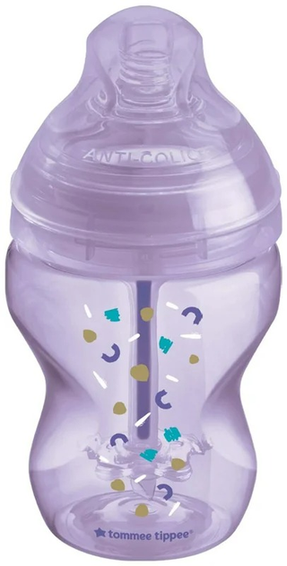 Butelka antykolkowa Tommee Tippee Closer To Nature Advanced Anti-Colic 0 m+ Girl 260 ml (5010415225764) - obraz 1