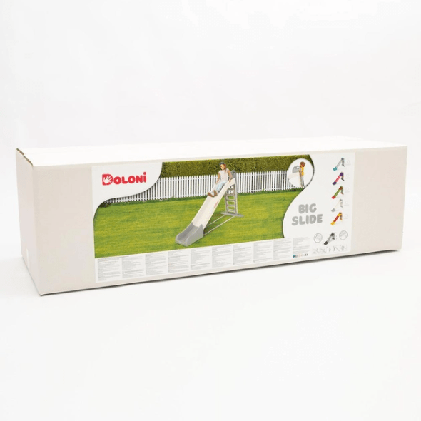 Детская горка для катания Doloni Toys спуск 243см большая до 40кг розово-фиолетовая 014550/9 - изображение 6