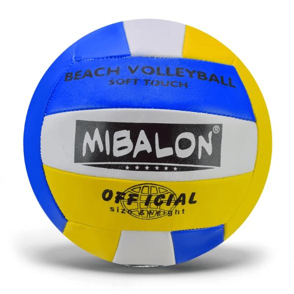 Мяч волейбольный Mibalon размер №5, прошитый VB2311 - Фото 2 Мяч волейбольный Mibalon размер №5, прошитый VB2311 - изображение 2