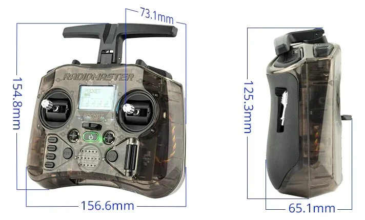 Пульт управления RadioMaster POCKET M2 ExpressLRS FCC HP0157.0053-M2 - изображение 4