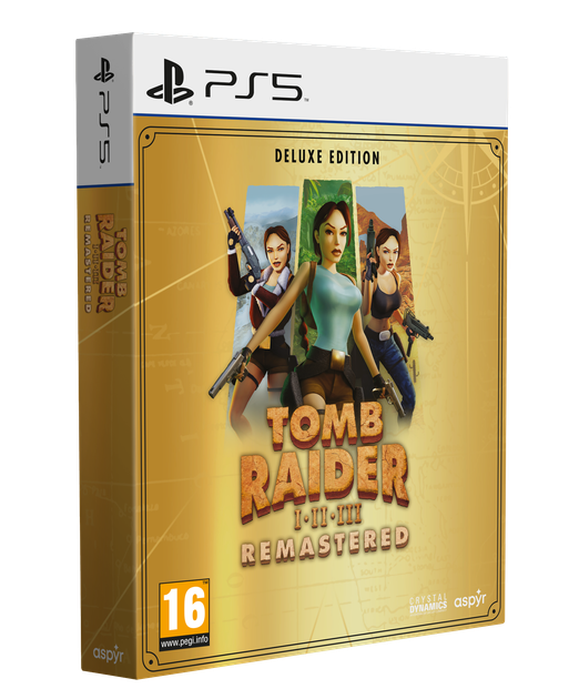 Gra PS5 Tomb Raider I-III Remastered Starring Lara Croft: Deluxe Edition (Blu-ray płyta) (5056635609878) - obraz 2