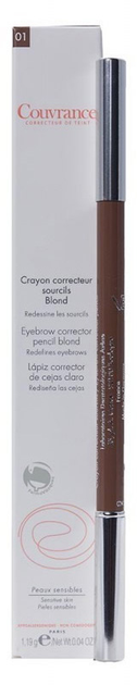 Олівець для брів Avene Couvrance Eyebrow Corrector Light 1 1.19 г (3282770392906) - зображення 1