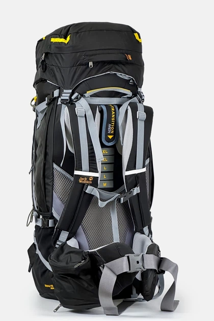 Туристический рюкзак Jack Wolfskin Denali Men 70L черный - изображение 4