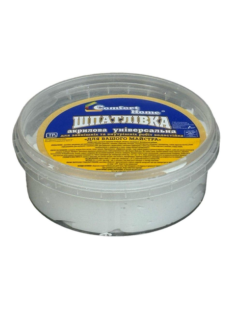 Шпатлевка акриловая универсальная Comfort Home 0.25 кг (сосна) – фото ...
