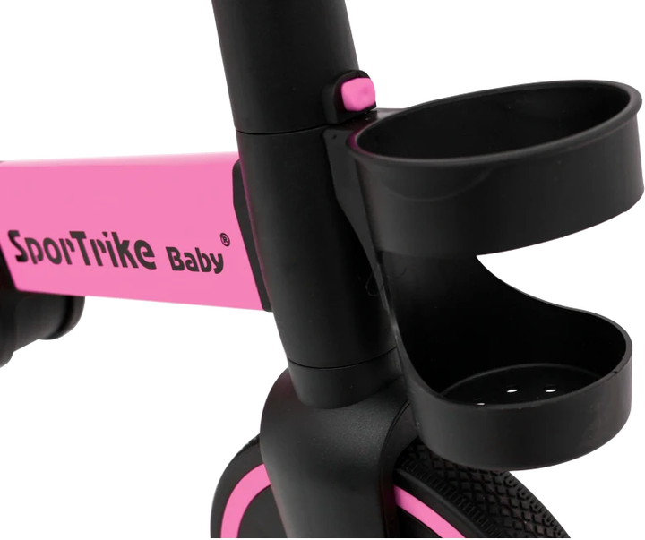 Rowerek trójkołowy Happy Bike Sportrike 3 in 1 Różowy (5903864943221) - obraz 5
