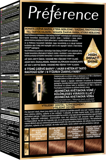 Стійка фарба для волосся L'Oreal Paris Preference 6.35 - Світлий бурштин 174 мл (3600010014898) - зображення 2