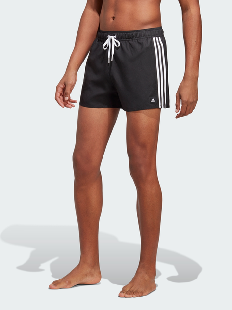 Шорти пляжні чоловічі Adidas 3S Clx Sh Vsl HT4367 2XL Чорні (4066752895642) - зображення 1