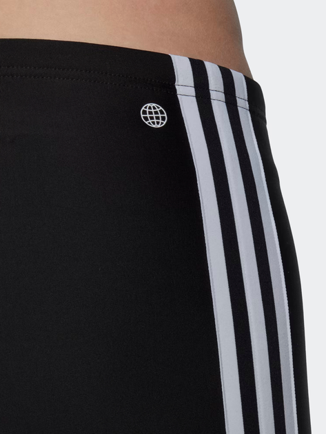 Spodenki do pływania jammery męskie adidas 3 Stripes Jam HT2096 10 Czarne (4066745137773) - obraz 5