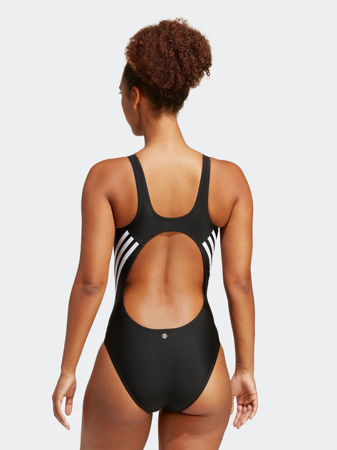 Купальник суцільний жіночий Adidas 3S Swimsuit IB5986 34 Чорний (4066752902180) - зображення 2