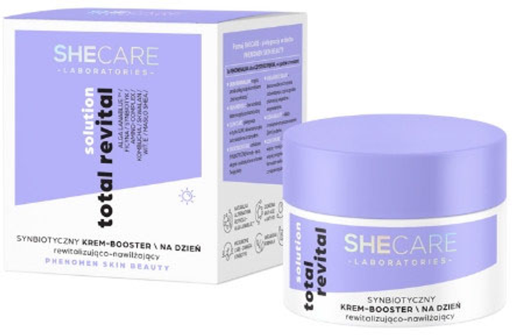 Krem-booster do twarzy Shecare Laboratories 50 ml (5903031258103) - obraz 1