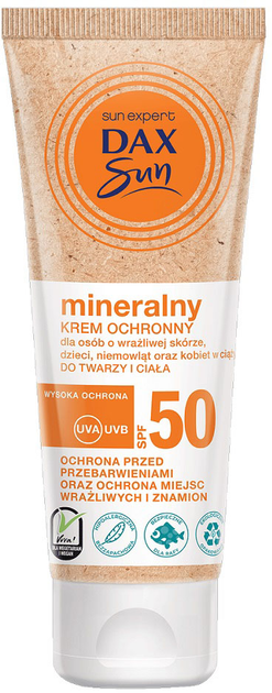 Krem do twarzy i ciała Dax Sun ochronny SPF 50+ 75 ml (5900525072009) - obraz 1