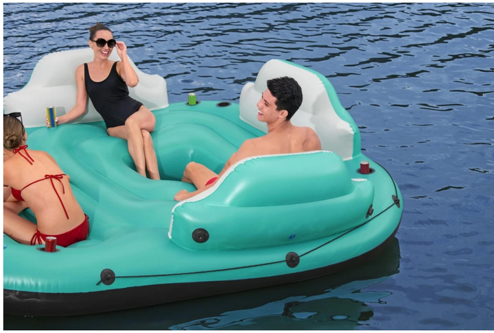 Надувний пліт Bestway Hydro-Force Sunny Lounge 43407 (6942138983852) - зображення 8