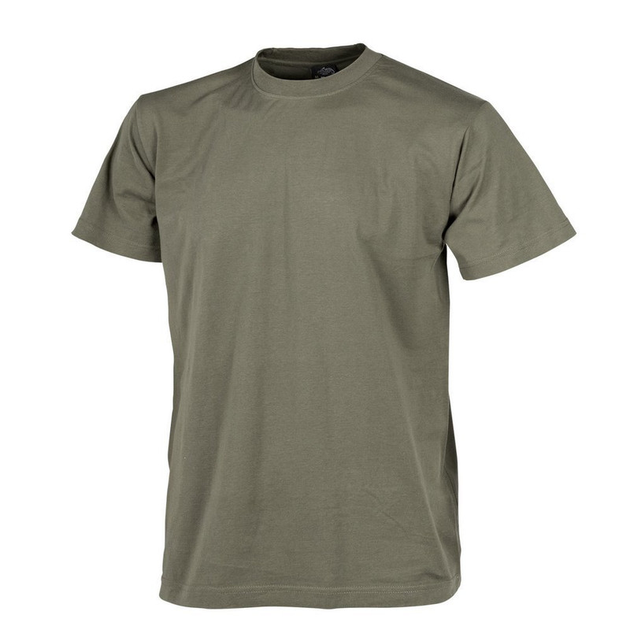 Футболка тактическая Helikon-Tex Хлопок L T-SHIRT OLIVE GREEN (TS-TSH-CO-02-B05-L) - изображение 1