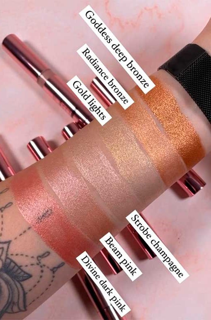 Хайлайтер Revolution Make Up Bright Light в стіку Beam Pink 3 мл (5057566555814) - зображення 3