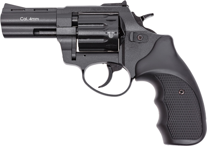 Набор Револьвер Stalker S 4 мм 3" Black + Кобура оперативная Beneks для револьверов Флобера 3" (формованная) (38800047+Z3.3.4.059) - изображение 2