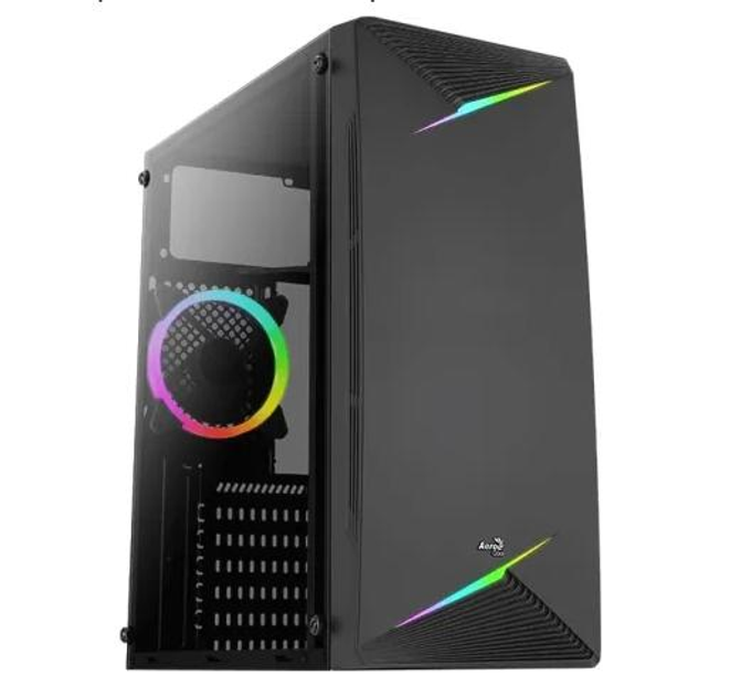 Корпус AeroCool Talon-G-BK-v1 (ACCM-PV43013.11) Black с RGB вентилятором - изображение 1