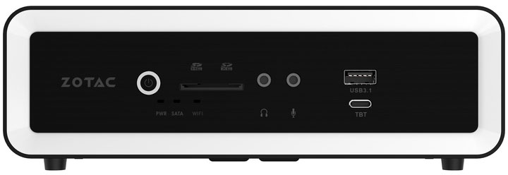 Nettop Zotac ZBOX CI669 nano Barebone (ZBOX-CI669NANO-BE) - obraz 3