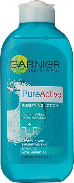 Тоник для лица Garnier Skin Naturals Чистая кожа 200 мл (3600010018278 ...