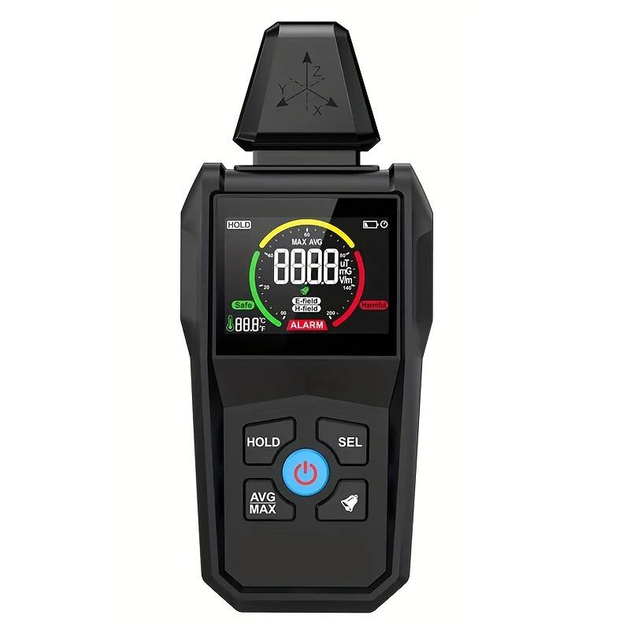 Цифровой измеритель электромагнитных полей EMF радиации, тестер ...
