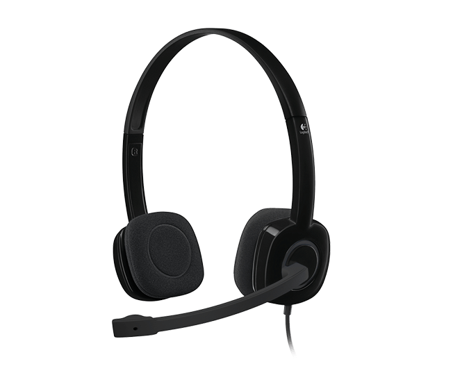 Наушники Logitech H151 Stereo (981-000589) - Фото 1 Наушники Logitech H151 Stereo (981-000589) - изображение 1