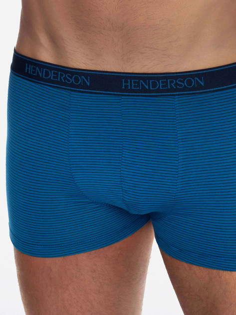 Majtki szorty męskie bawełniane Henderson 41279-55X L Niebieskie (5903972275702) - obraz 2