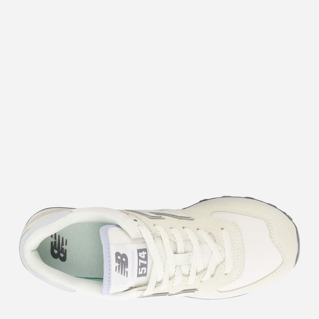 Buty sportowe damskie New Balance 574 WL574AA2 37.5 (7US) Beżowe (196941304359) - obraz 4