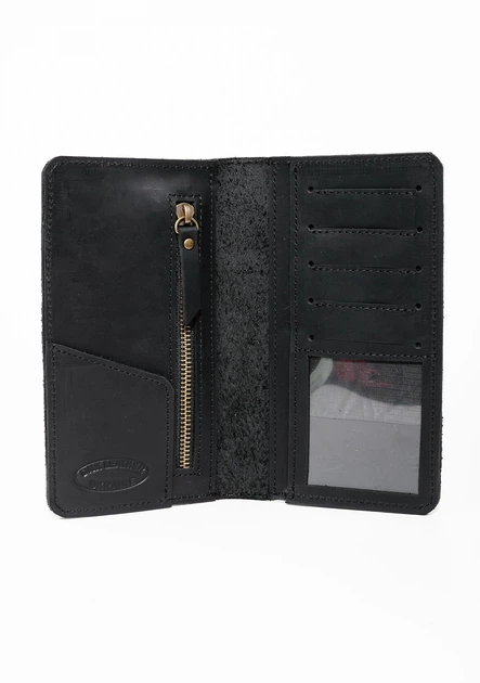 Гаманець шкіряний DNK Leather DNK-LW-11-col.J чорний - изображение 6