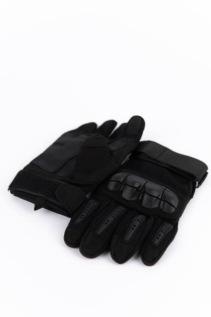 Перчатки з кастетом (чорний) - изображение 2
