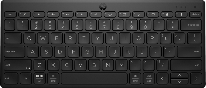 Клавіатура бездротова HP 350 Compact Multi-Device Bluetooth Black (692S8AA) - зображення 2