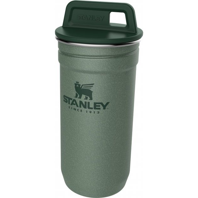Набор Stanley Adventure Combo Hammertone Green фляга та 4 рюмки - Фото 6 Набор Stanley Adventure Combo Hammertone Green фляга та 4 рюмки - изображение 6