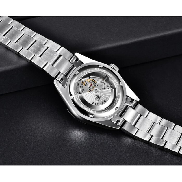 Мужские часы Benyar Automatic 10 BAR New - изображение 5