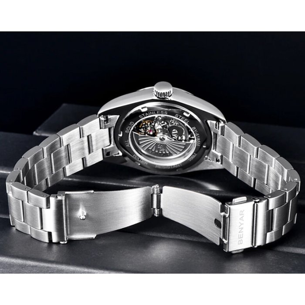 Мужские часы Benyar Automatic 10 BAR New - изображение 6