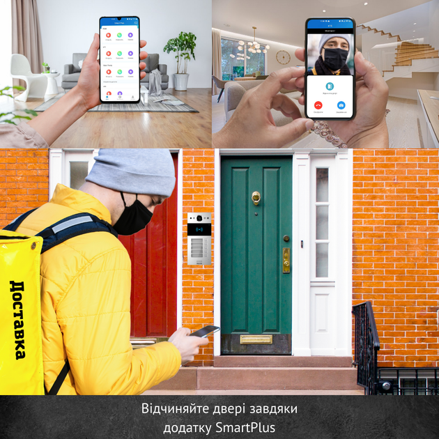 П'ятиабонентна панель виклику AKUVOX R20B - изображение 4