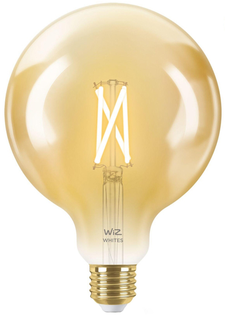 Світлодіодна лампа WiZ Amber Globe 7W 5000K 230V E27 Yellow Сфера (8718699786717) - зображення 1