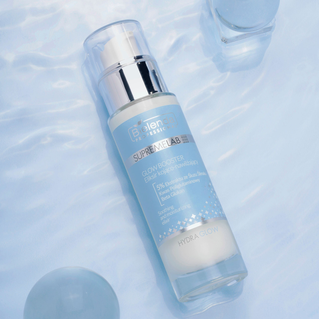 Krem do twarzy Bielenda Professional SupremeLab Hydra Glow kojąco-nawilzający Glow Booster 30 ml (5902169057411) - obraz 3