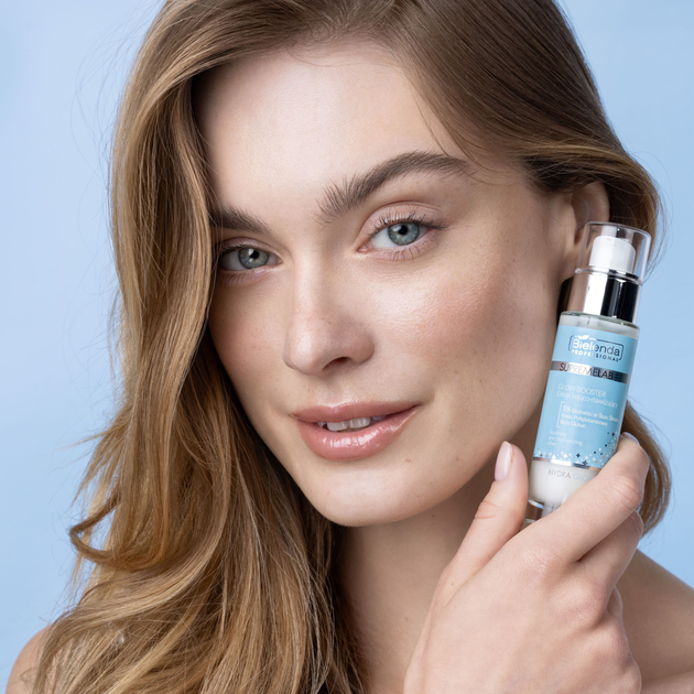 Krem do twarzy Bielenda Professional SupremeLab Hydra Glow kojąco-nawilzający Glow Booster 30 ml (5902169057411) - obraz 6