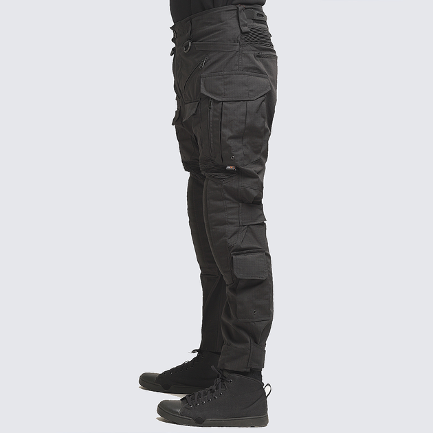 Тактичні штани UATAC Gen 5.4 Black з наколінниками XS - изображение 2