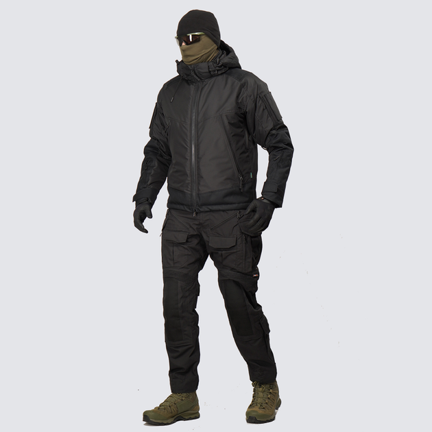 Комплект (Штані Gen 5.4 + Зимова Куртка Мембрана) UATAC Black XXL - зображення 1