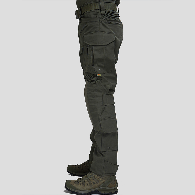 Тактичні штани UATAC Gen 5.4 Olive (Олива) з наколінниками S - изображение 2