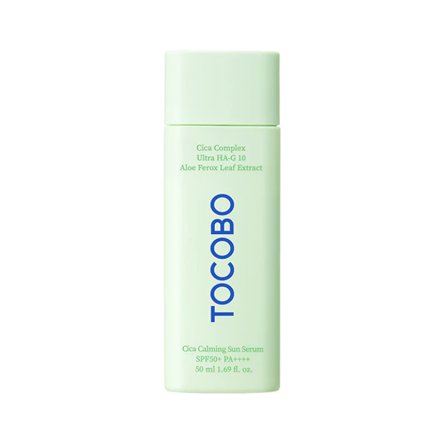 Сонцезахисна сироватка Tocobo Cica Calming Sun Serum SPF50+ PA++++ для чутливої та схильної до акне шкіри 50 мл - зображення 1