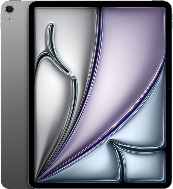 Tablet Apple iPad Air 13" M2 2024 Wi-Fi 128GB Space Gray (MV273NF/A) - obraz 1