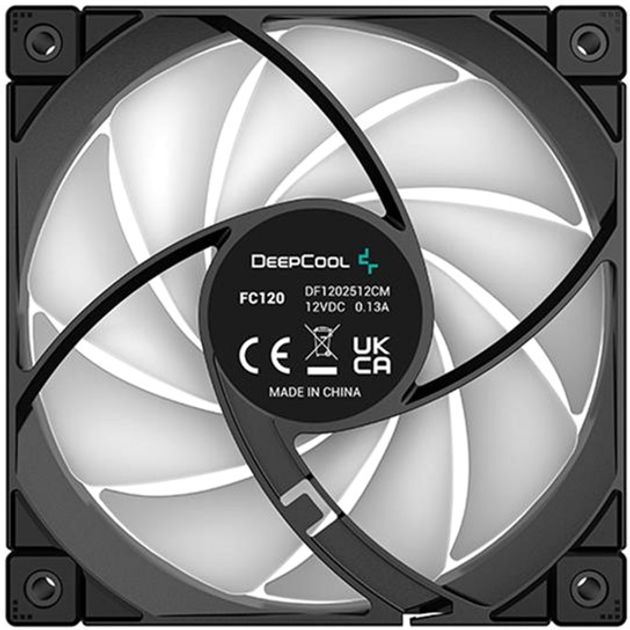 Wentylator DeepCool FC120 Black (R-FC120-BAMN1-G-1) - obraz 4