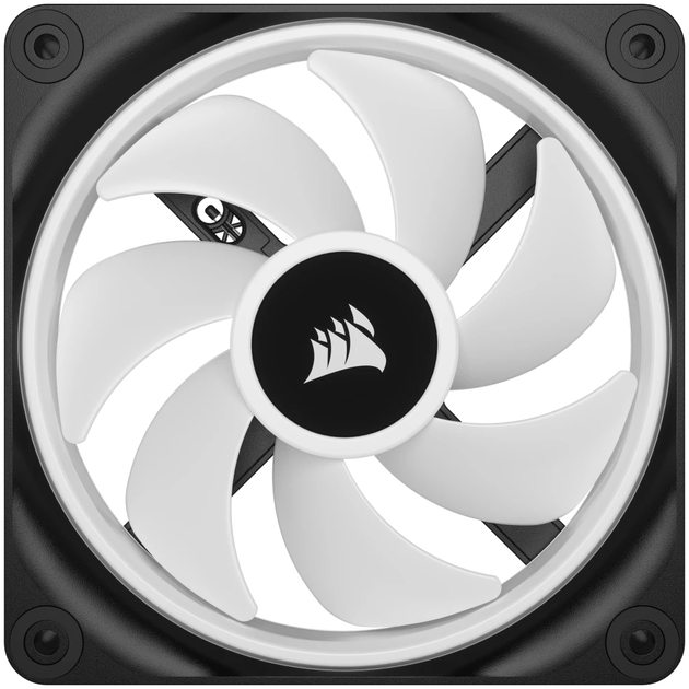 Zestaw wentylatorów Corsair iCUE Link QX120 RGB PWM PC Fans Starter Kit with iCUE Link System Hub (CO-9051002-WW) - obraz 6