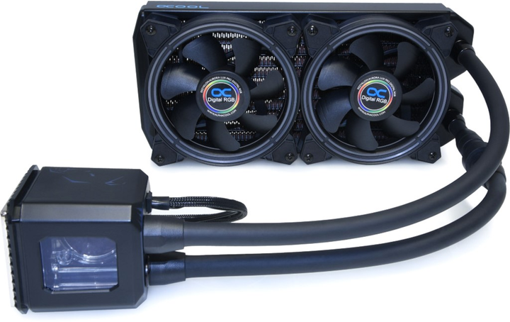 Система рідинного охолодження Alphacool Eisbaer Aurora 240mm ARGB (4250197117289) - зображення 3